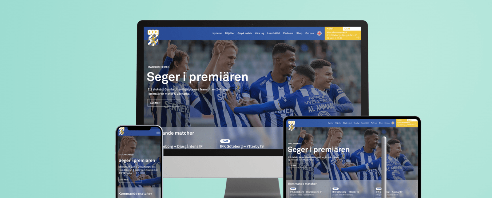 IFK Göteborg webb header